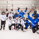 FREE 'Learn to Skate' at Canlan Ice Sport is sponsored by local businesses that are giving back to local residents to enjoy our nation's pastime This was a great GIVE-BACK Event